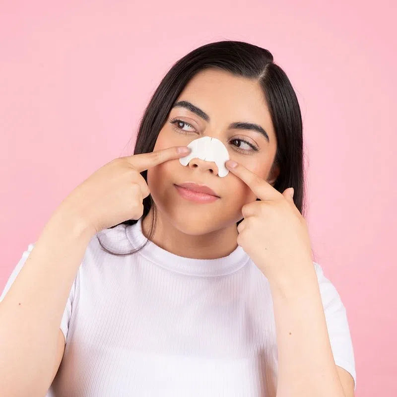 BANDAS PARA ELIMINAR PUNTOS NEGROS DE LA NARIZ Skin Bliss® 🌚
