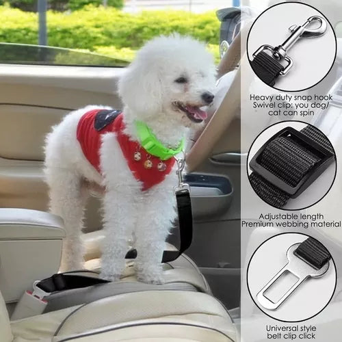 CINTURON DE SEGURIDAD PARA PERROS EN EL AUTOMOVIL Lock dog® 🐶🐾