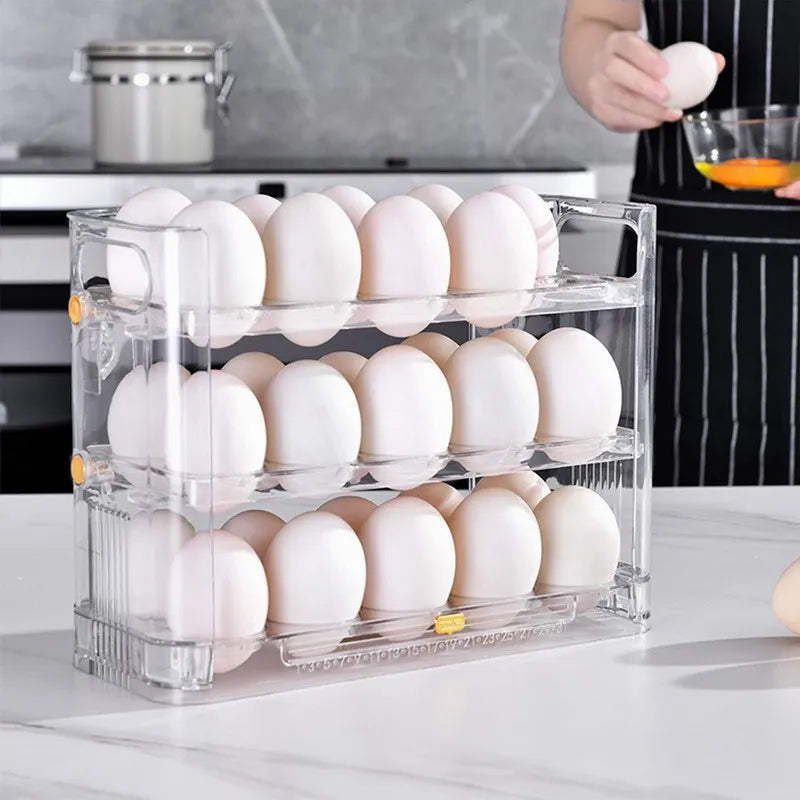 ORGANIZADOR DE HUEVOS MULTINIVEL DE 30 PUESTOS Egg Max®