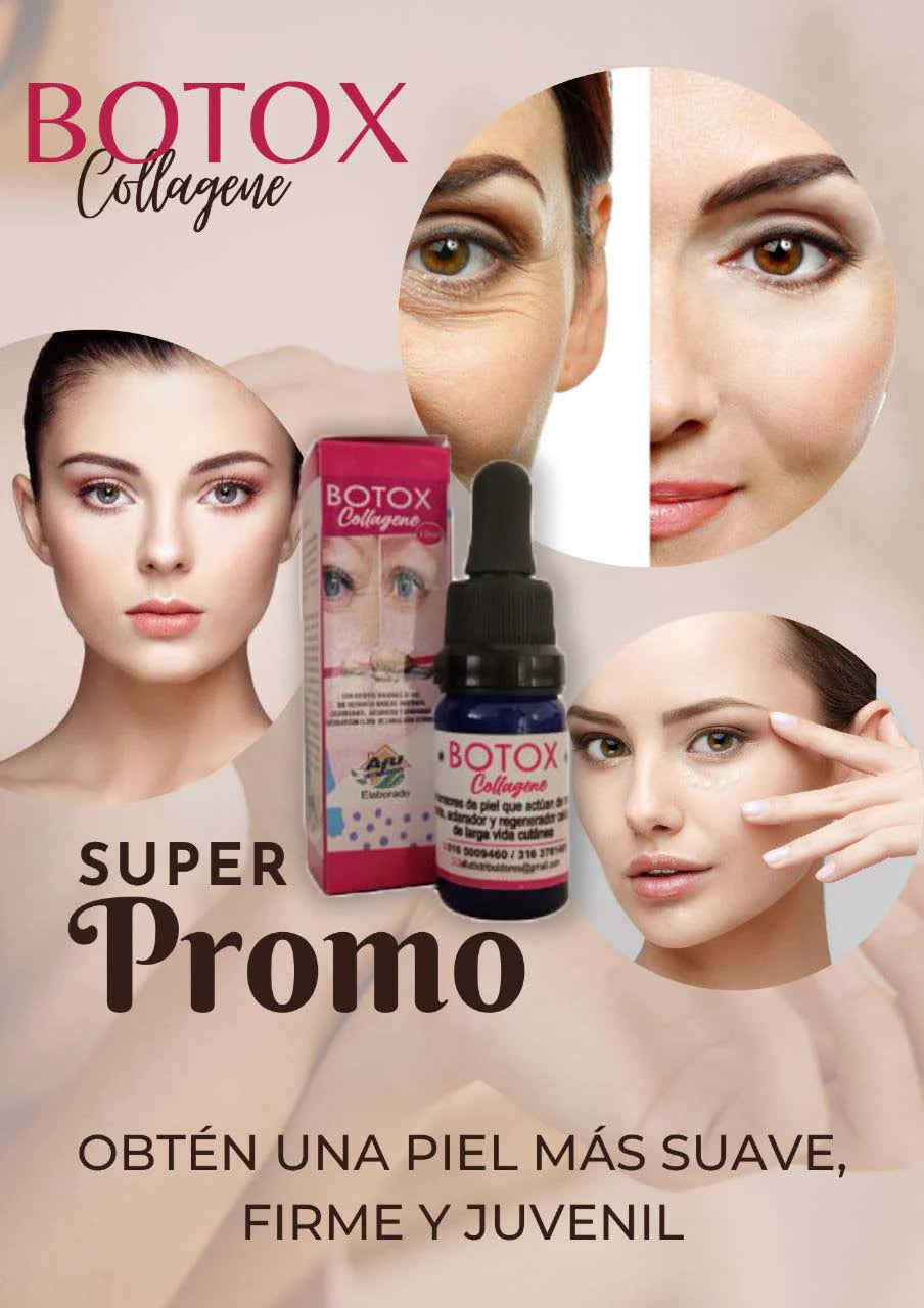 👩⚕ Botox Face Serum®: Olvídate de los tratamientos invasivos
