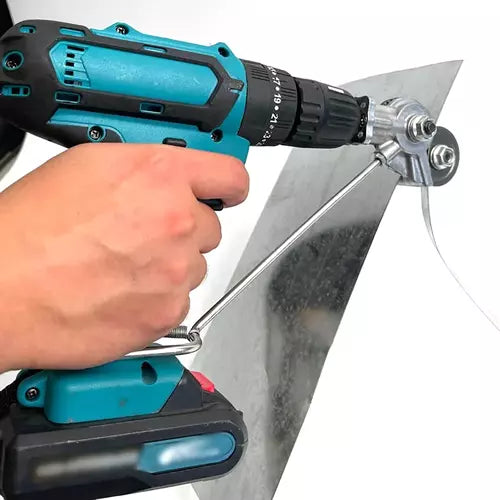 ADAPTADOR CORTADOR DE LÁMINAS METÁLICAS PARA TALADRO