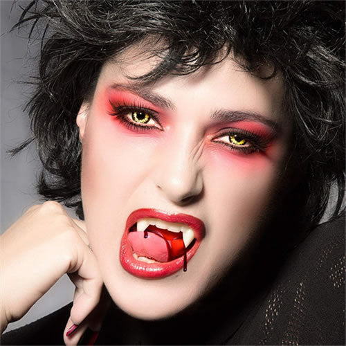 COLMILLOS VAMPIRO RETRACTILES para HALLOWEEN