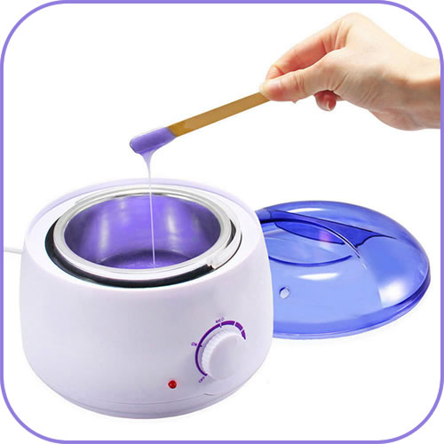 COMBO DEPILACIÓN con CERA Olla Calentadora + 50 gr de Perlas de cera + Aplicadores