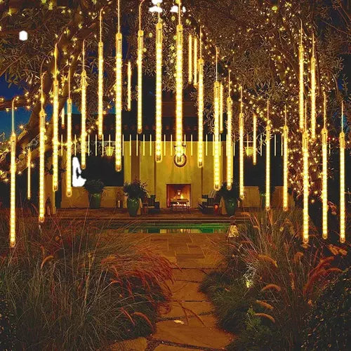 LUCES ESTRELLAS FUGACES PARA DECORACION NAVIDEÑA
