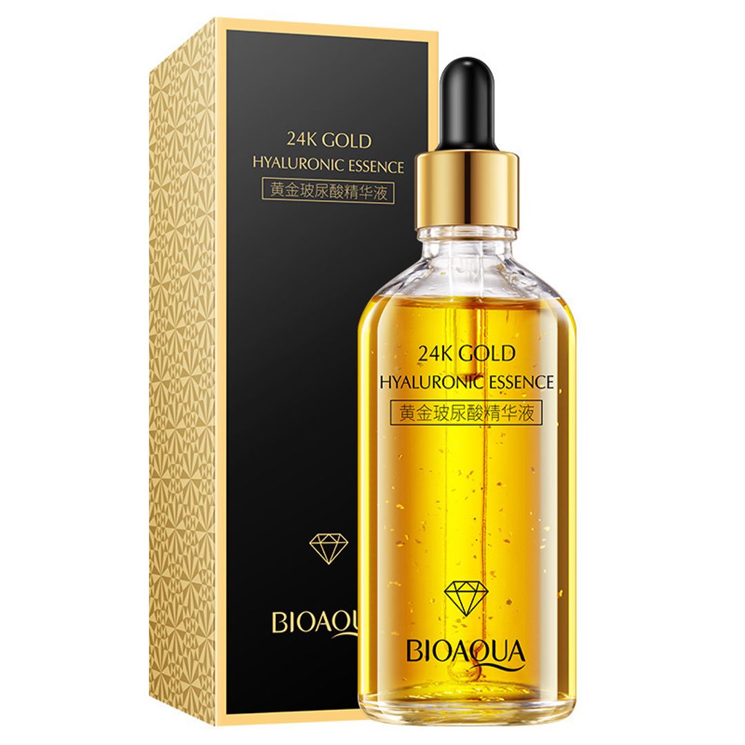 SERUM 24K GOLD HYALURONIC ACLARA, HIDRATA Y REDUCE ARRUGAS
