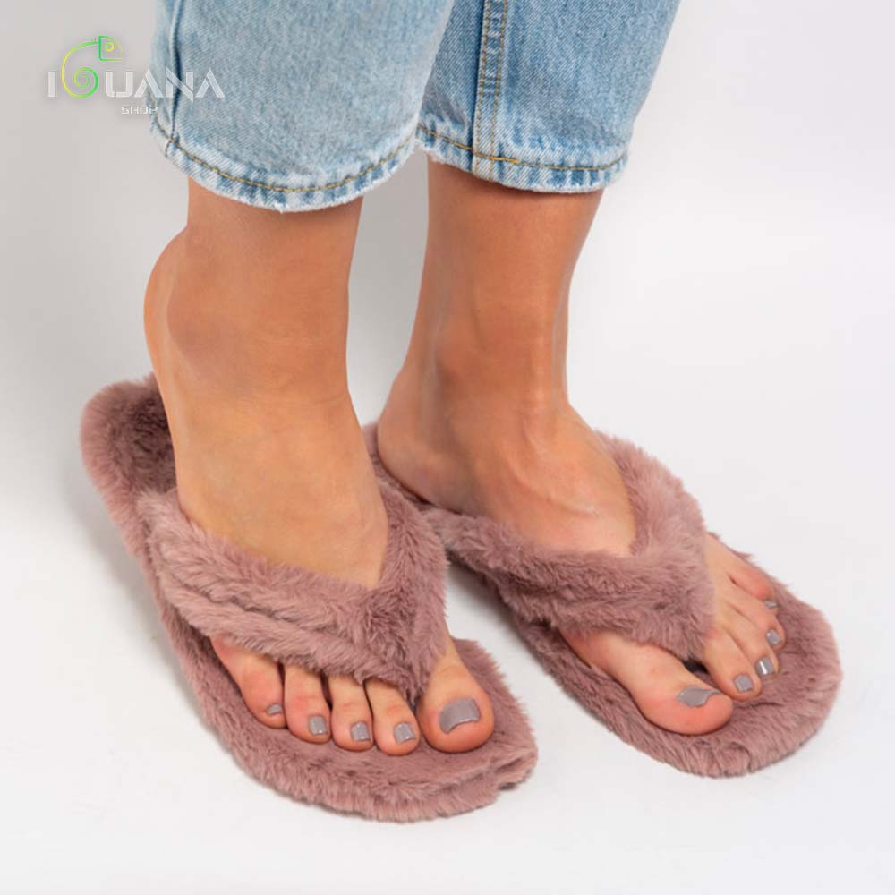 Sandalias de felpa súper cómodas y elegantes