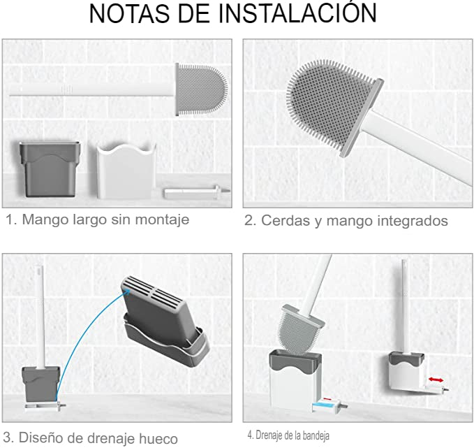 🚽 CEPILLO DE SILICONA FLEXER