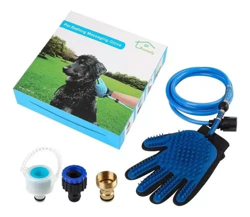 CEPILLO REGADERA MANGUERA PARA MASCOTAS