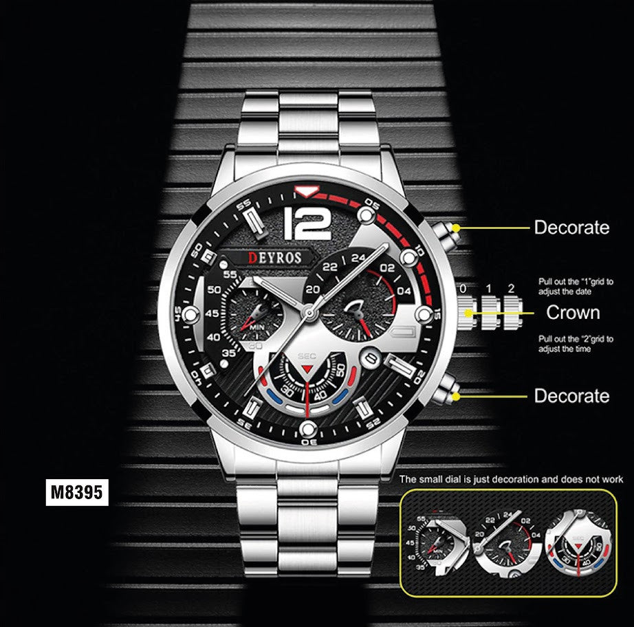 ⌚ RELOJ CURREN METALICO