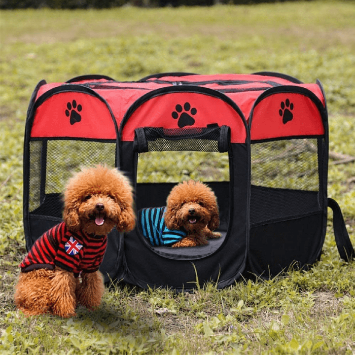 CORRAL para MASCOTAS, Plegable y Portátil