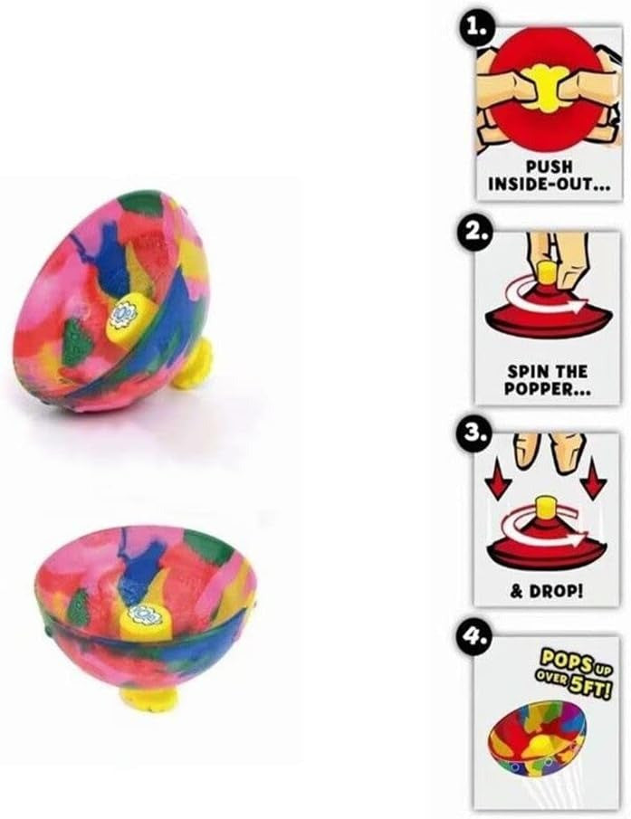 PELOTA DE REBOTE ANTI ESTRÉS FLYBALL® 🔵