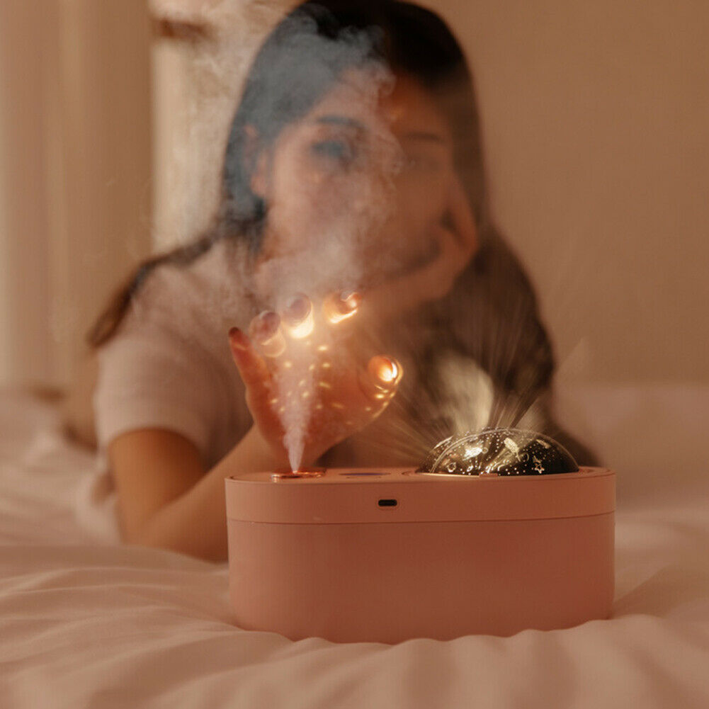 HUMIDIFICADOR, DIFUSOR DE AROMA Y PROYECTOR DE ESTRELLAS ✨