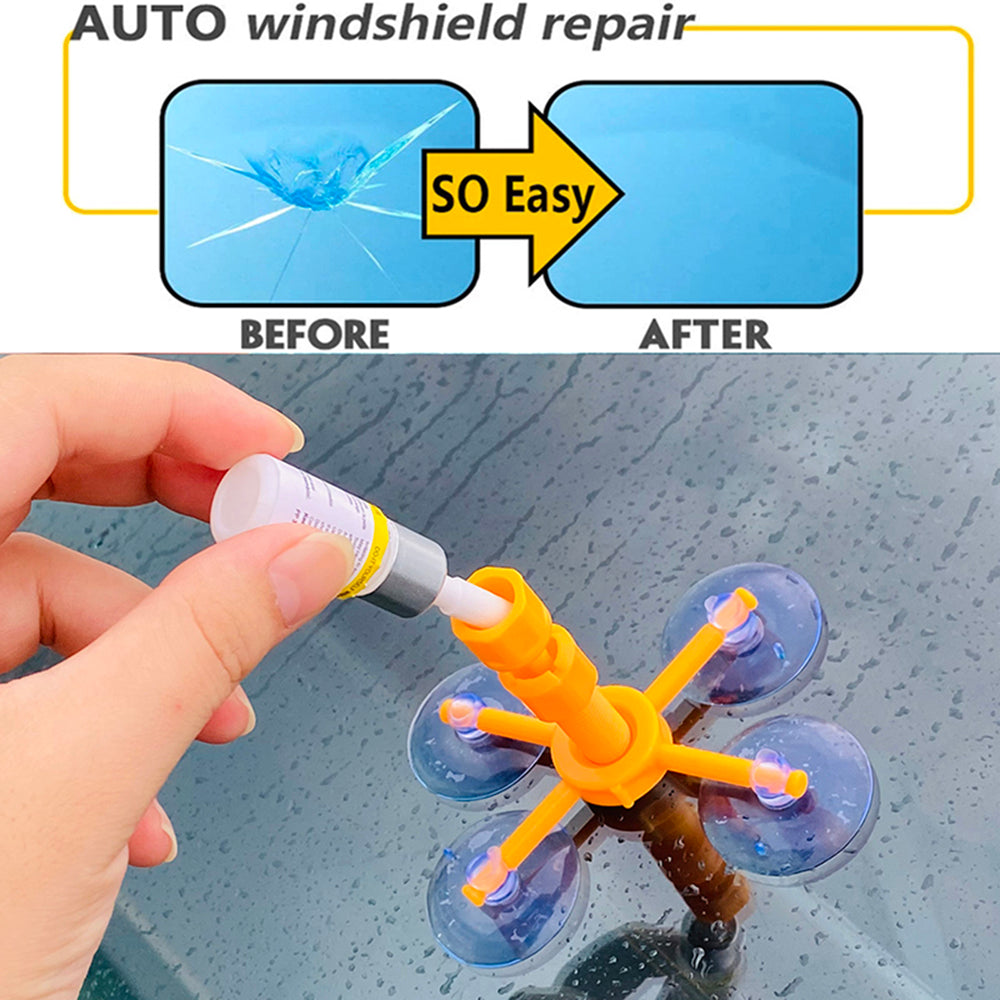 🧰 KIT REPARADOR DE PARABRISAS 🚗