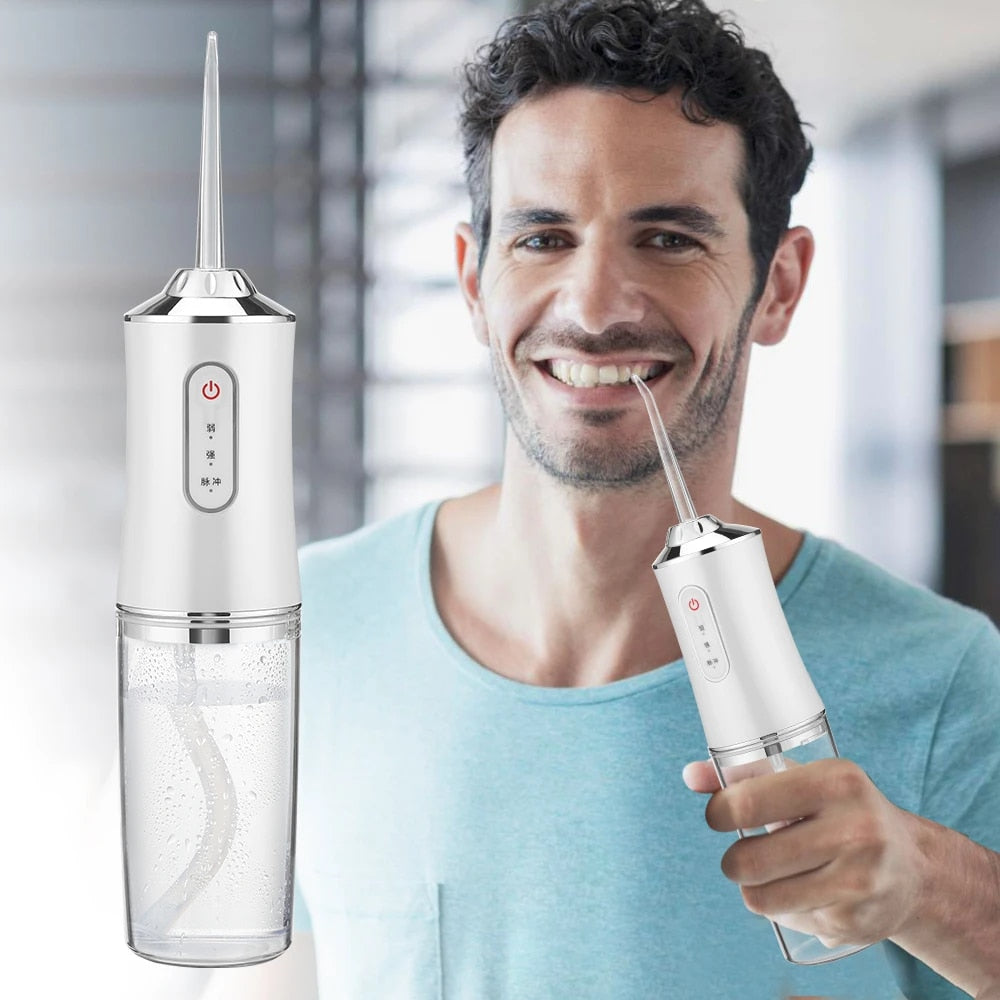 🦷IRRIGADOR DENTAL RECARGABLE