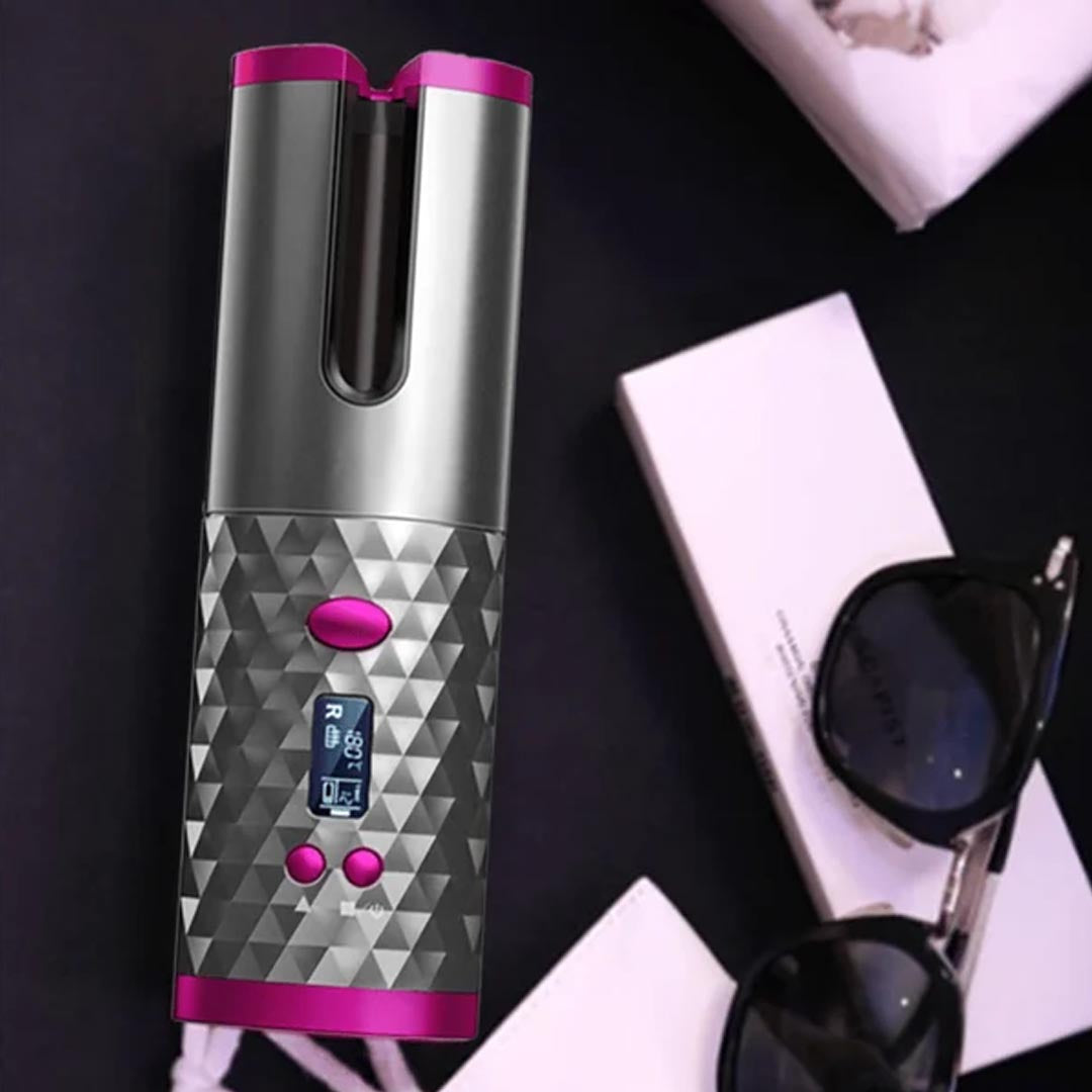 Rizador de cabello automático portátil recargable