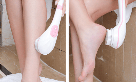 CEPILLO ELÉCTRICO CORPORAL IMPERMEABLE DE BAÑO