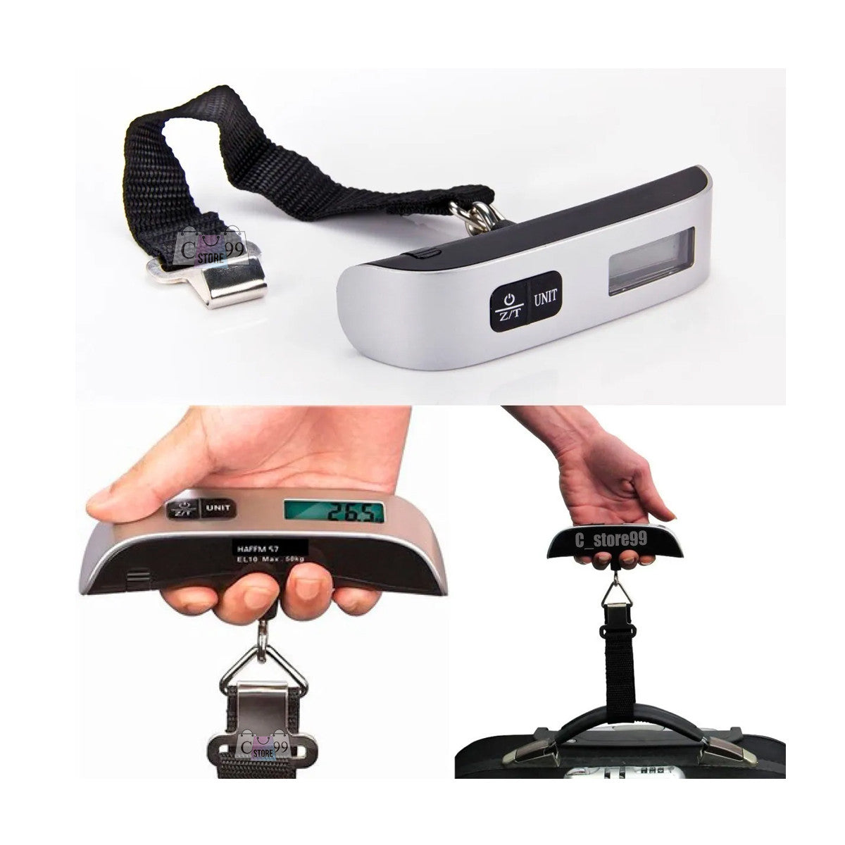 🛩BÁSCULA DIGITAL PORTATIL VIAJERA🛫