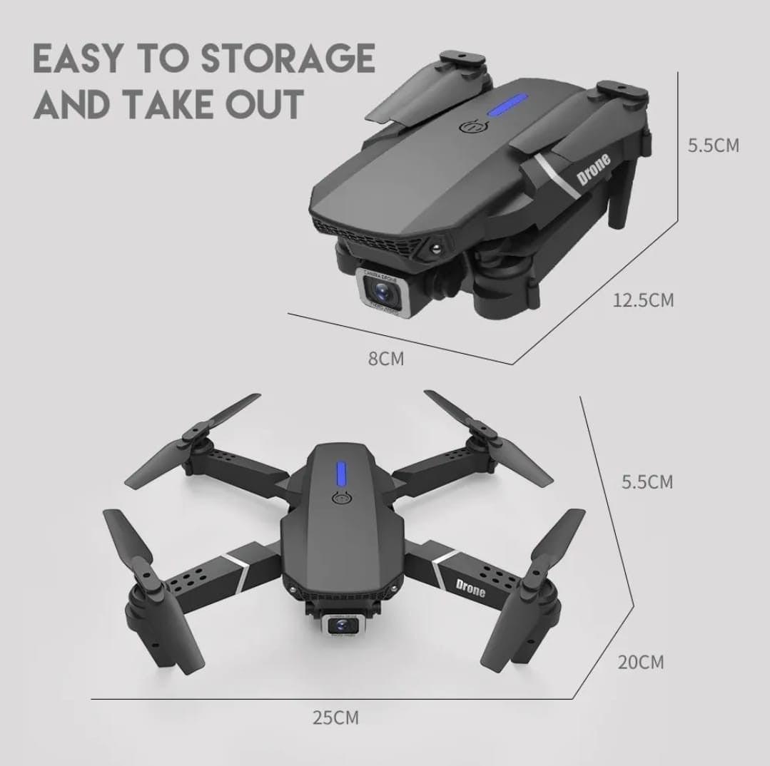 DRONE PLEGABLE CON CÁMARA WIFI