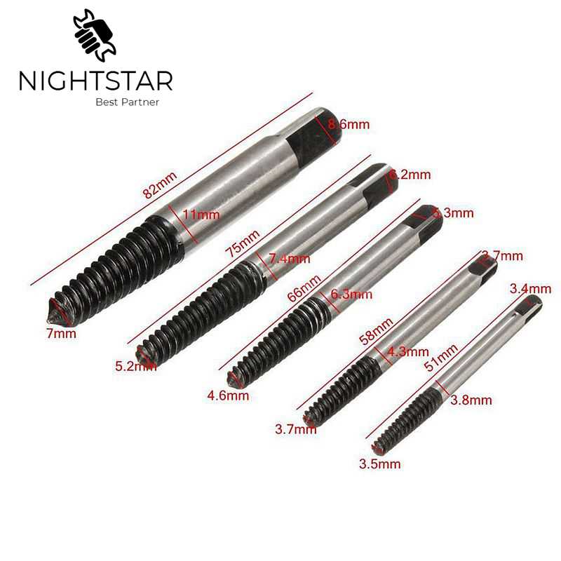 EXTRACTOR DE TORNILLOS DAÑADOS