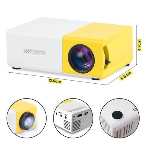 MINI PROYECTOR LED PORTÁTIL