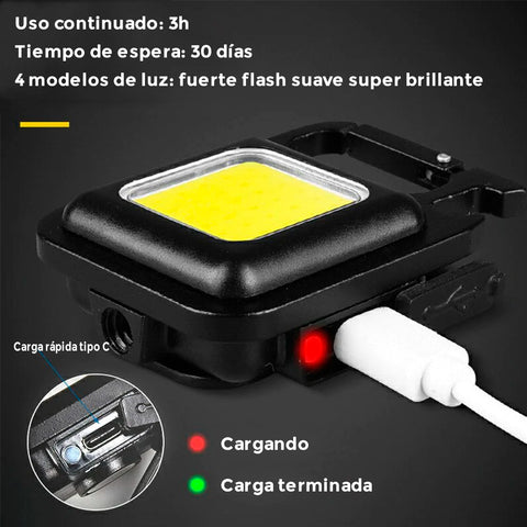 🔦 MINI LINTERNA LED LLAVERO 🔑