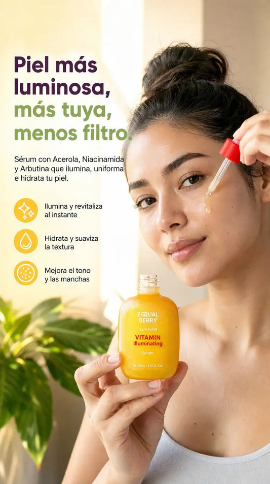 EQQUALBERRY Iluminador Con Vitamina