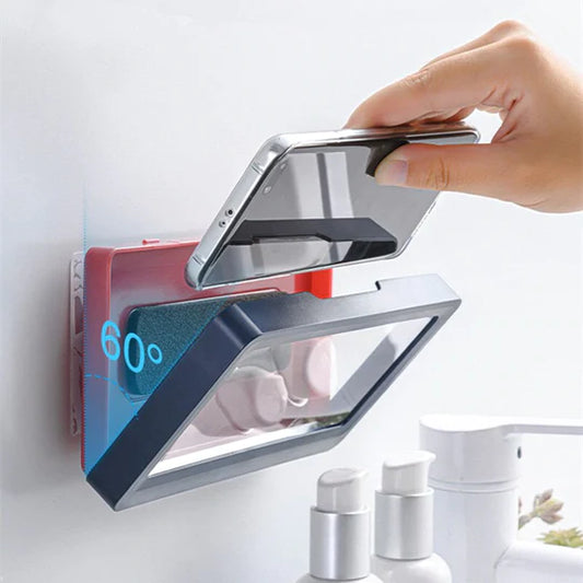 SOPORTE IMPERMEABLE DE PARED PARA CELULAR / COCINA BAÑO