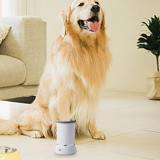 limpiador electrico  de patas perro