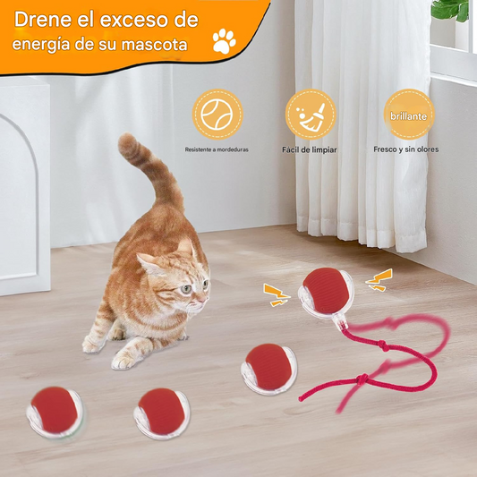 Pelota inteligente interactiva para gato RolliePet™
