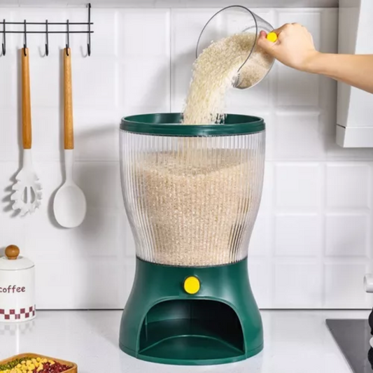 DISPENSADOR GIRATORIO MULTIPLE DE GRANOS Y CEREALES
