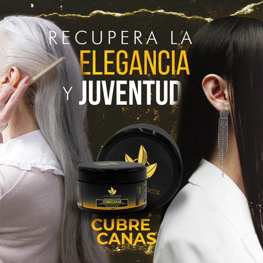 Cubrecanas: No maltrates tu cabello y consigue lucir más joven 👩🏻💂‍♂️