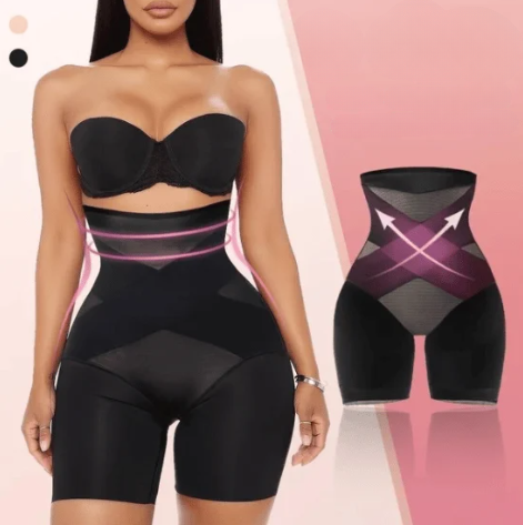 Panty moldeador de cintura con control de abdomen y realce de glúteos
