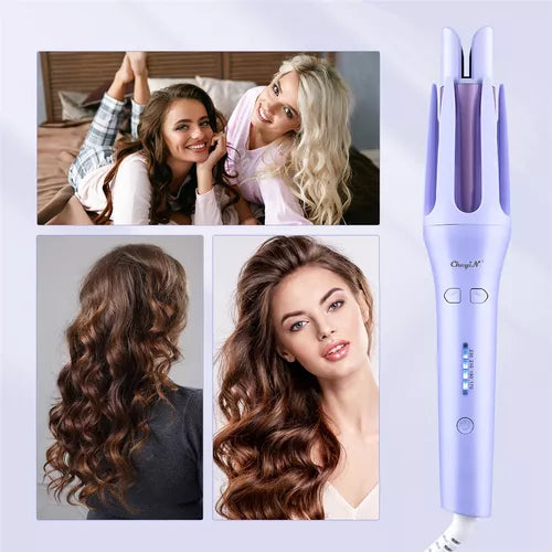 Rizadora de cabello automática giratoria