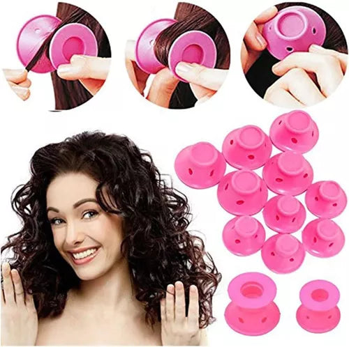 Set de 10 rizadores para que dejes de maltratar tu cabello con calor WaveWhisperer®