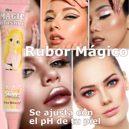 RUBOR MAGICO MAGIC BLUSHER KISS BEAUTY