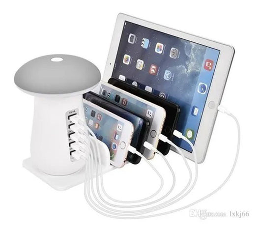 LAMPARA ESTACION DE CARGA USB