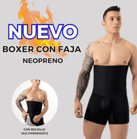 BOXER FAJA REDUCTORA INVISIBLE PARA HOMBRE 👱‍♂️