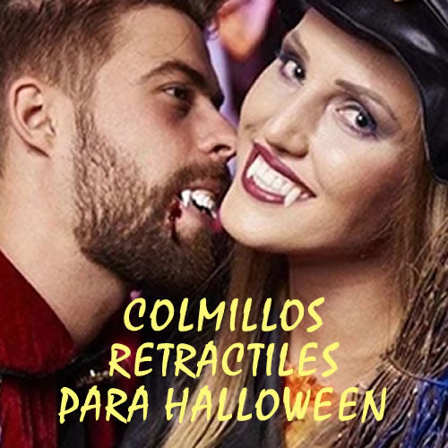 COLMILLOS VAMPIRO RETRACTILES para HALLOWEEN