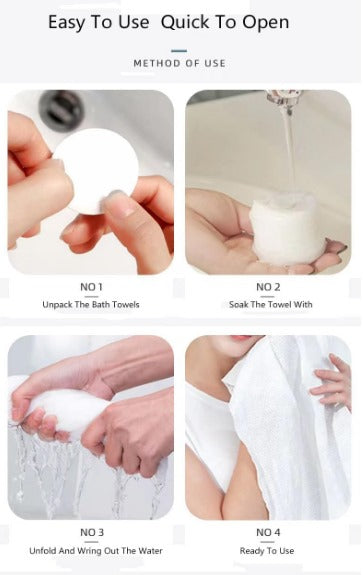 TOALLA COMPRIMIDA SUPERABSORBENTE DE EXPANSION HIDROFILICA