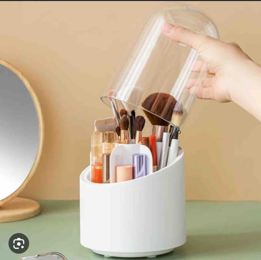 ORGANIZADOR DE BROCHAS Y MAQUILLAJE COSMETIQUERA MULTIFUNCIONAL