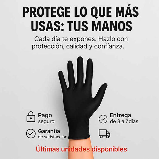 Guantes de Nitrilo Premium Reforzado v3