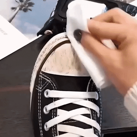 Toallas húmedas mágicas para limpiar zapatos