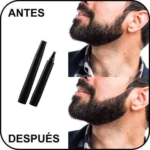 KIT Perfilador De Barba y Cejas L piz perfilador Cepillo La