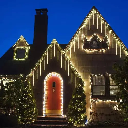 LUCES ESTRELLAS FUGACES PARA DECORACION NAVIDEÑA