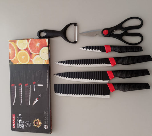 KIT DE CUCHILLOS DE LUJO-  CAJA x6