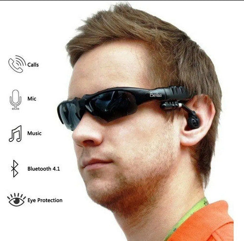 GAFAS BLUETOOTH CON AURICULARES Y MICRÓFONO
