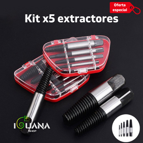 EXTRACTOR DE TORNILLOS DAÑADOS