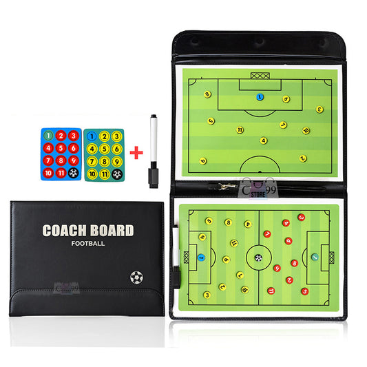 TABLERO TACTICO MAGNETICO PARA ENTRENAMIENTOS DE FUTBOL