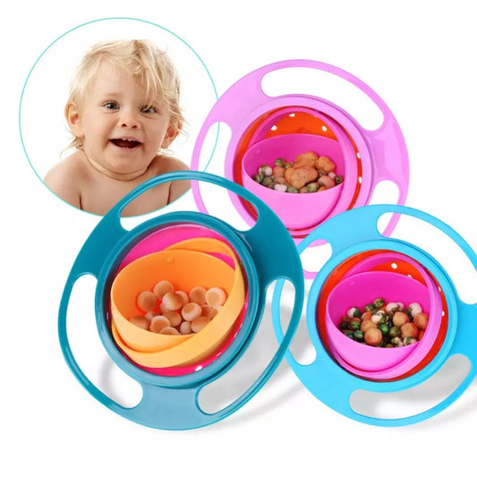 Gyro Bowl Plato Antiderrames Para Niños