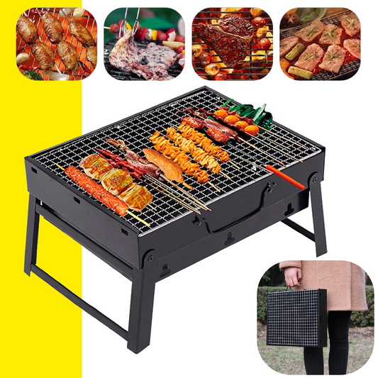 PARRILLA PORTATIL PARA ASADOS AL CARBON